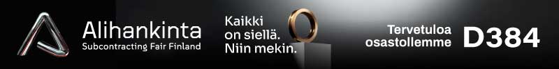 Alihankintamessut bannerimainos